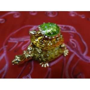  Tortoises of 3 Generations Jeweled with Compartment(for 