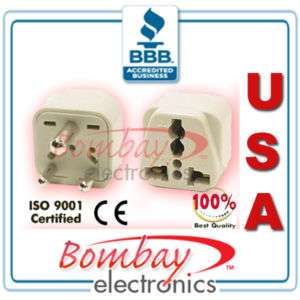 Grounded Universal Travel Plug Adapter Type D INDIA  