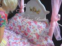 Princess Bed/Bedroom Set for Barbie Vintage Dolls B34  