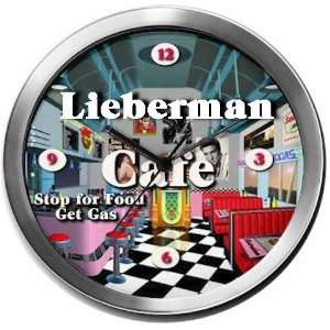  LIEBERMAN 14 Inch Cafe Metal Clock Quartz Movement 