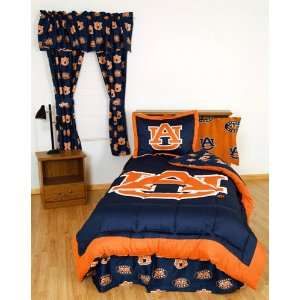  Auburn Tigers Bed in a Bag   With Team Colored Sheets 
