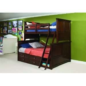    Covington Twin over Full Bunk Bed w/Storage