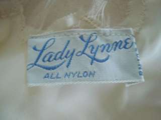 Lady Lynn Nylon Lace Antique White Slip  