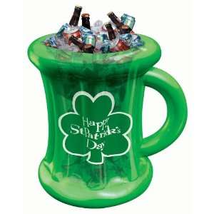  St. Patricks Inflatable Beer Mug Cooler Toys & Games