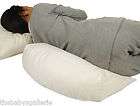 Leachco Belly Bumper Compact Side Sleeping Pillow Ivory 320204 
