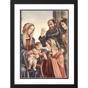 Lippi, Filippino 19x24 Framed and Double Matted The Marriage of St 