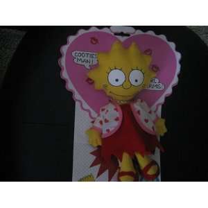 Lisa Simpson 0 Plush Sappy Valentine Doll 1990