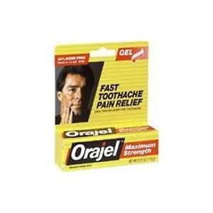  Orajel Maximum Strength Toothache Relief Gel   1/3 Oz 