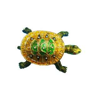  Feng Shui Turtle Bejeweled Trinket Box 