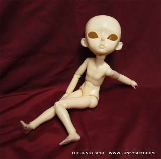   26cm ABS Ball Jointed Doll Dollfie Apricot Blank Male Doll  