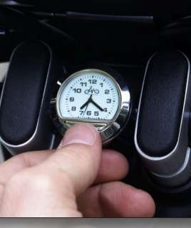 Motorcycle Handlebar Clock & Thermometer with Light  