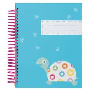  Pepper Pot Turtle Time Spiral Bound Chunky Journal 
