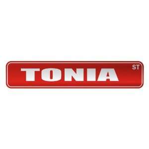   TONIA ST  STREET SIGN NAME