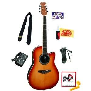  Ovation Applause Series AE128 Acoustic Electric Guitar 