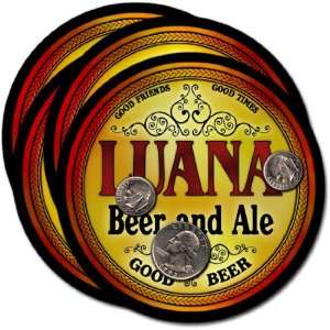  Luana, IA Beer & Ale Coasters   4pk 