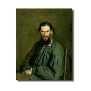   Lev Nikolaevich Tolstoy 18281910 1873 Giclee Print