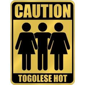  New  Caution  Togolese Hot  Togo Parking Sign Country 