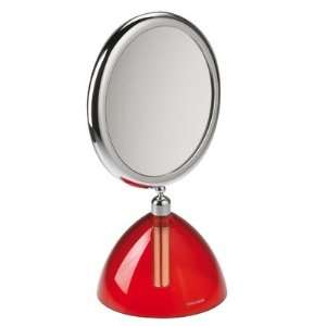  Toeletta Free Standing Magnifying Cosmetic Mirror Finish 