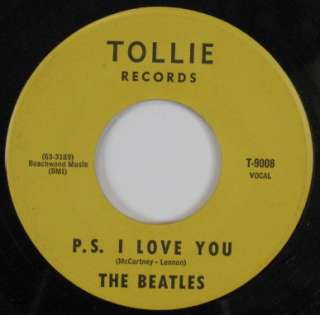 The BEATLES Love Me Do 1964 TOLLIE 45 RPM  