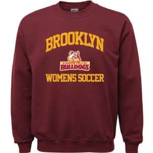  Brooklyn College Bulldogs Maroon Youth Womens Soccer Arch 