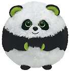 TY Beanie Ballz BONSAI the Panda 5   animal plush toys balls  