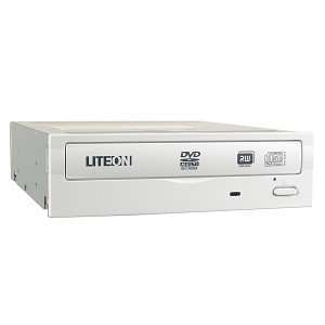    Lite On iHAS120 20x DVD±RW DL SATA Drive (White) Electronics