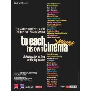  To Each His Own Cinema (2007) 27 x 40 Movie Poster Style A 