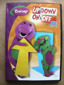Barney and Friends Up & Down On & Off with Barney DVD  
