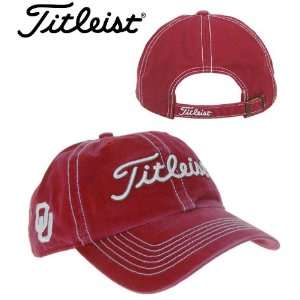 Titleist Collegiate Golf Hat   Choose Your School   Oklahoma Sooners 