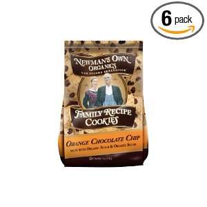   Family Recipe Cookies, Orange Chocolate Chip, 7 Ounce Bags (Pack of 6