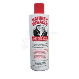  Natures Miracle For Cats 16 ounce Stain and Odor Remover 