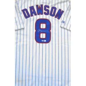  Andre Dawson Autographed Chicago Cubs Home/ White Majestic 