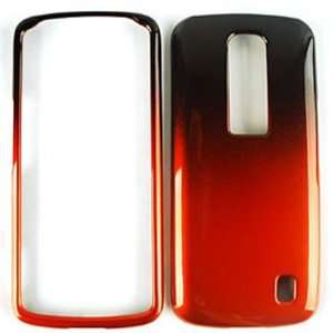  LG Optimus Net P960 Two Tones, Black and Orange Hard Case 