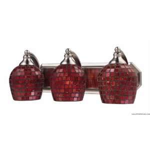   And Copper Mosaic Glass by ELK Lighting 570 3N CPR