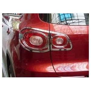  Chrome Rear Lamp Covers For VW Tiguan 2007 2012 