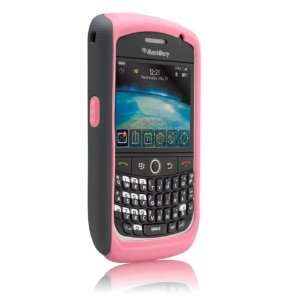  Case Mate Hybrid Case for Blackberry 8900   Pink/Grey 