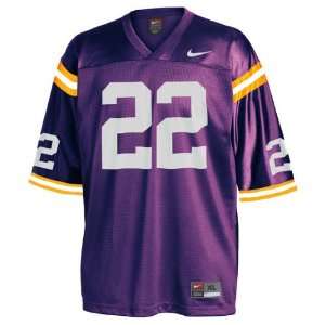  Nike LSU Tigers #22 Purple Youth Replica Football Jersey 