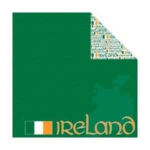  Reminisce Passports Double Sided Paper 12X12 Ireland; 25 