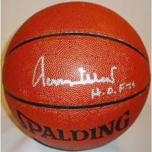  Jerry West Signed Basketball   with 79 Inscription 