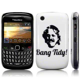 BACK COVER CASE FOR BLACKBERRY CURVE 8520   BANG TIDY  