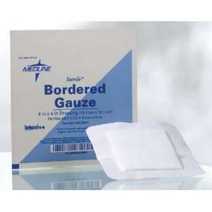  New   Medline Bordered Gauze Case Pack 15   5656974 