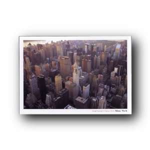  MANHATTAN NEW YORK CITYSCAPE 24X36 POSTER #AA957
