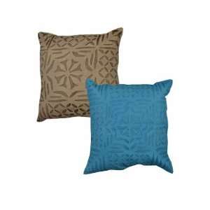   Cotton Cushion Covers with Cut & Thread Work
