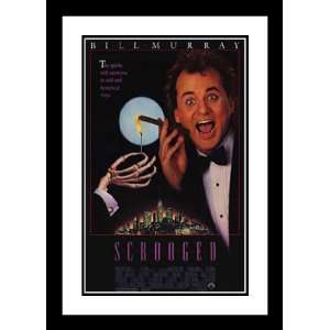  Scrooged 32x45 Framed and Double Matted Movie Poster 