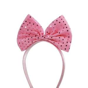  (Pink) Baby/Todler/Girl Big Bow Head Band (4054 1) Beauty