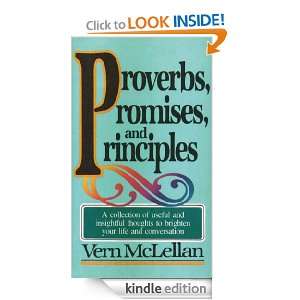 Proverbs, Promises and Principles Vernon McLellan  Kindle 