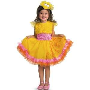  Big Bird Frilly Costume Toddler 1T 2T Kids Sesame Street 