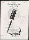 1938 waterman scintia fountain pen french print ad expedited shipping
