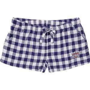   Suns Womens Purple Paramount Flannel Shorts