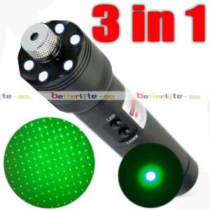 Astronomy Military Green Beam Laser Pointer Tactical Pen + Star Cap 